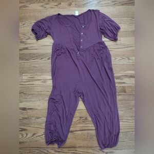 KQ cropped jumpsuit